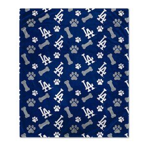 Los Angeles Dodgers Pet Blanket Flannel Fleece Pegasus